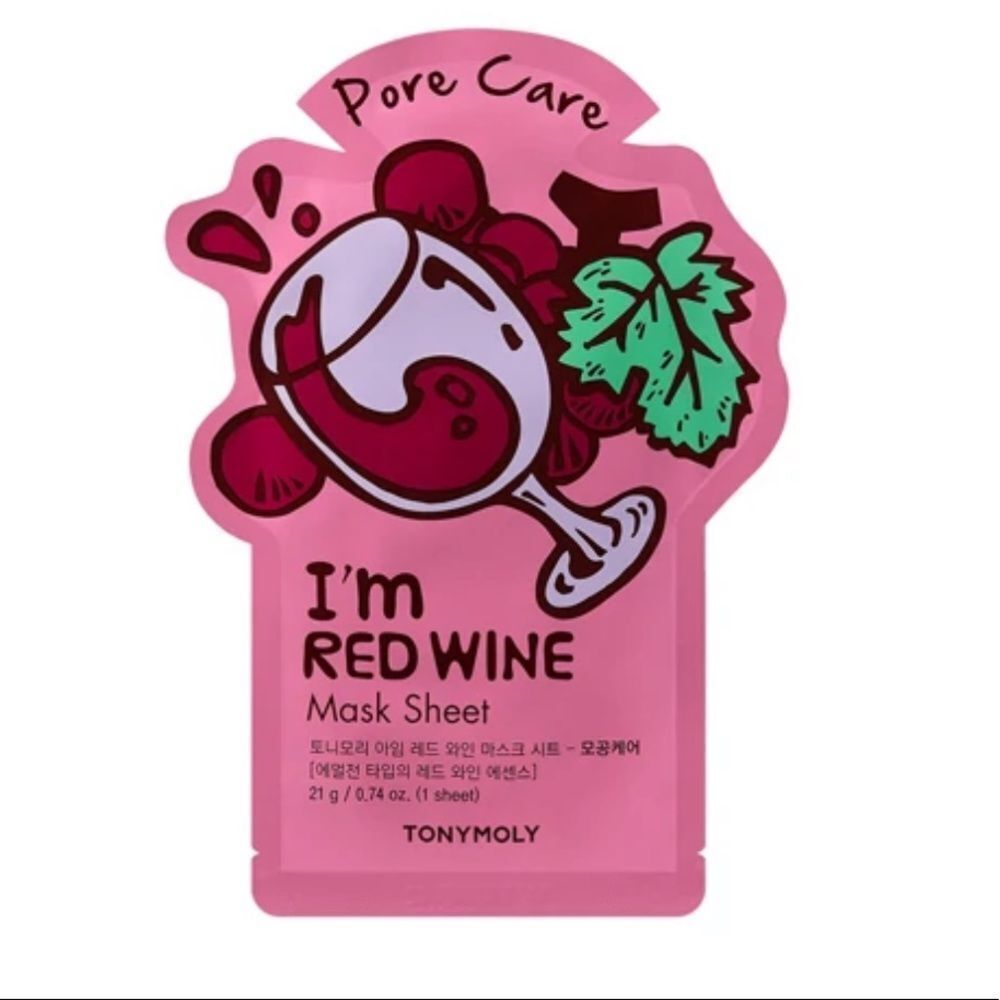 NWT TONYMOLY I’m Red Wine Mask Sheet (2) - Pore Care